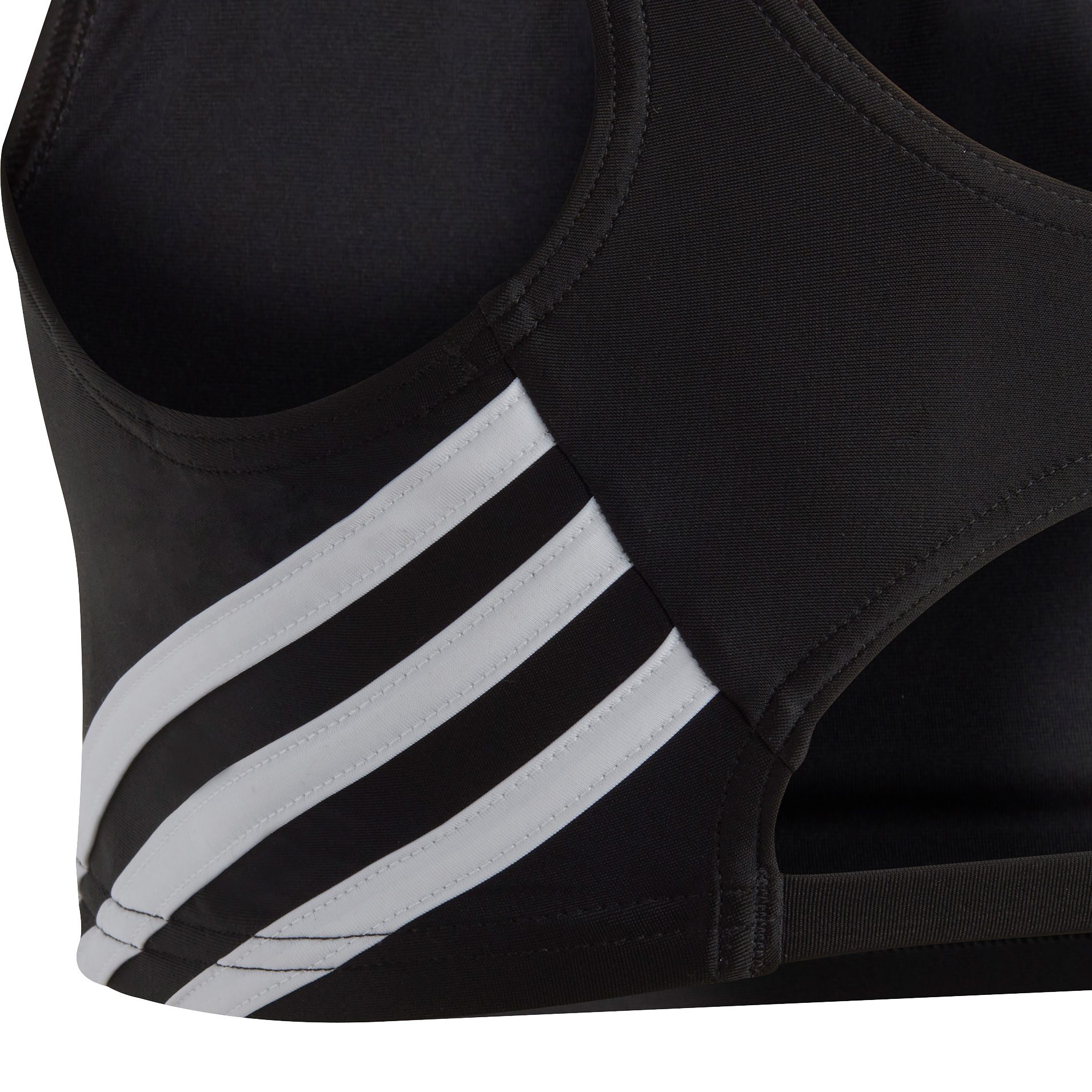 adidas 3-Streifen Bikini Mädchen schwarz
