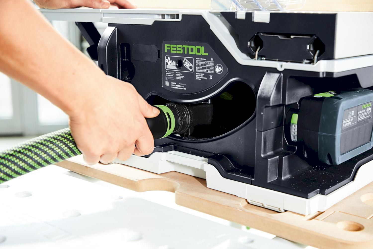 Festool CSC SYS 50 EBI-Basic Accu Tafelcirkelzaag 2x18V Basic Body - 576820