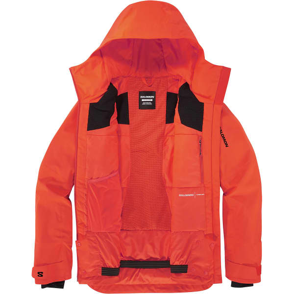 Veste de ski SALOMON BRILLIANT JACKET W CHERRY TOMATO