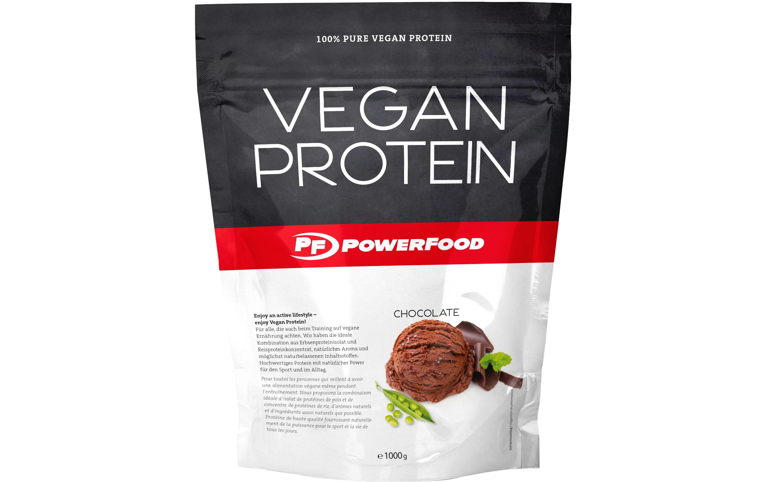 Pulver Vegan Schokolade 1000 gVeganes Eiweisspulver