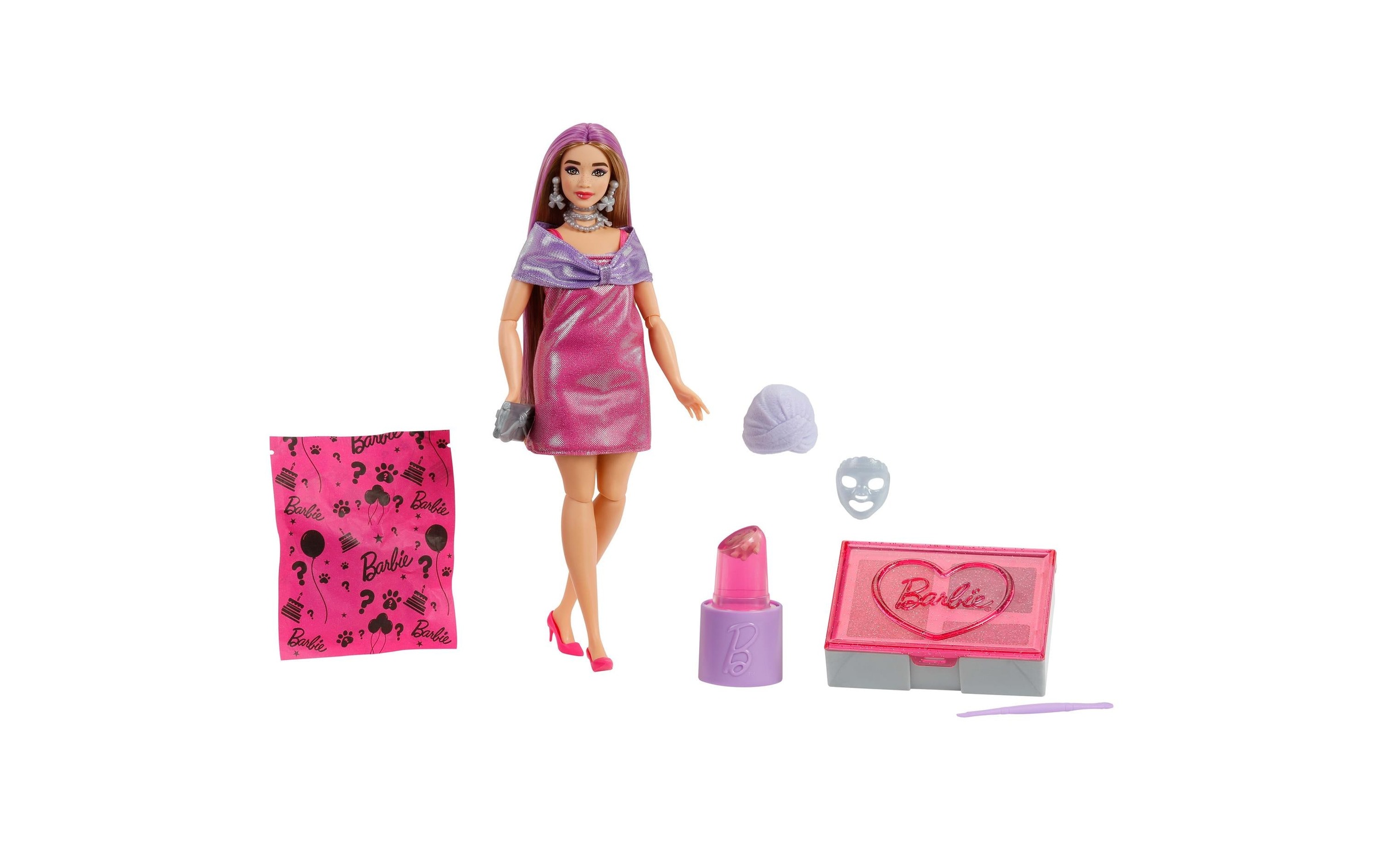 Barbie Anziehpuppe »Pink Curvy Doll«