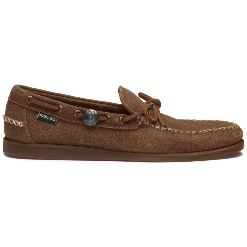SCOUT WAXED SUEDE-Mocassin en cuir suédé  pour homme
