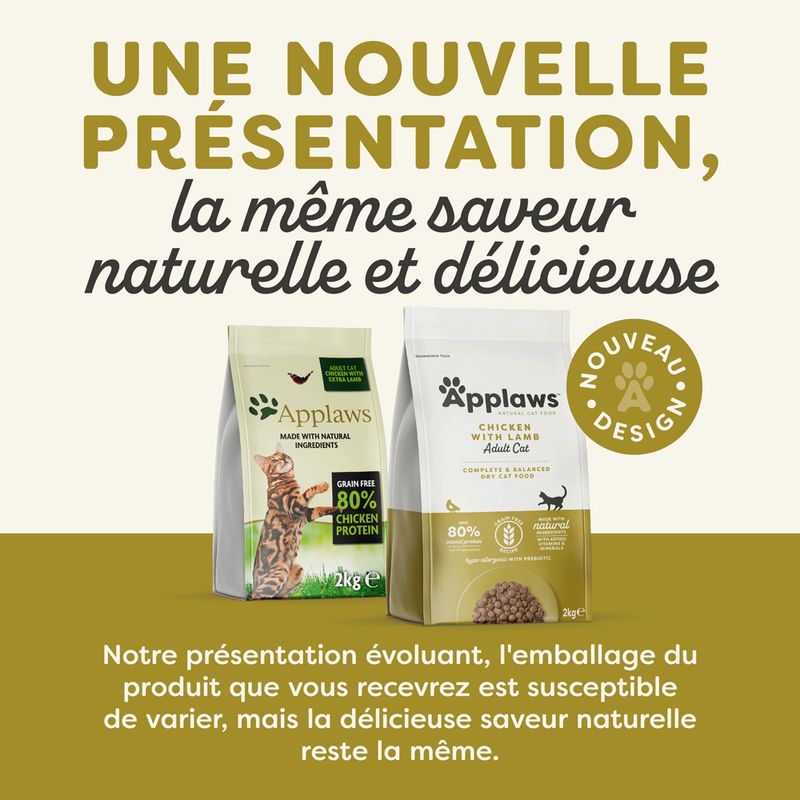 Applaws  Adult poulet & agneau