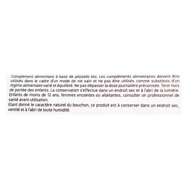 Nat & Form Écoresponsable Piloselle Bio 200 gélules