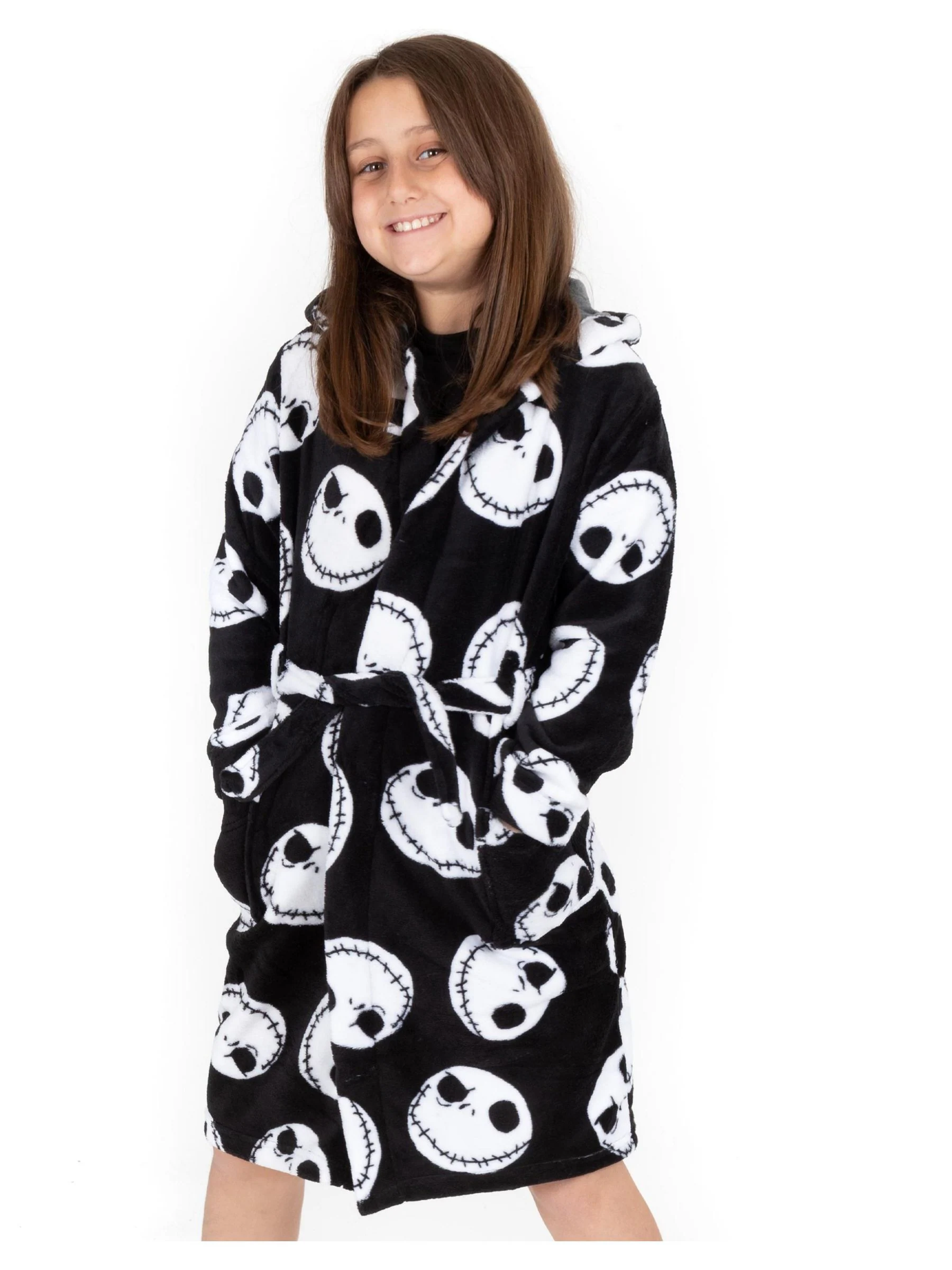 Nightmare Before Christmas in zwart - Vanilla Underground - Uniseks fleece kamerjas voor kinderen