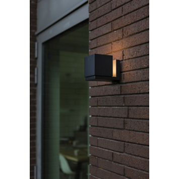 Lutec buitenlamp Cuba zwart