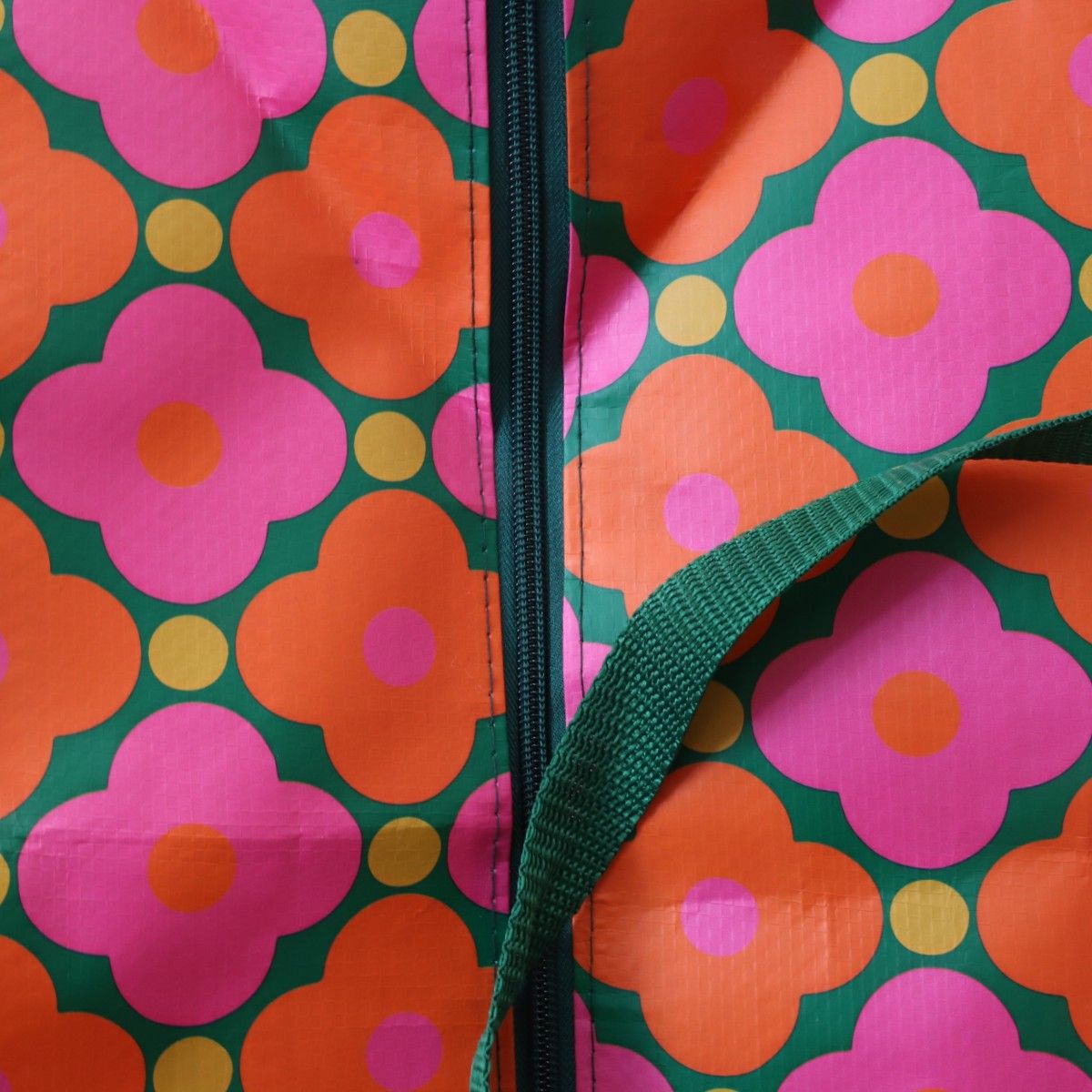 Sac de rangement à fleurs rose et orange - Copacabana party ! Jolie saison