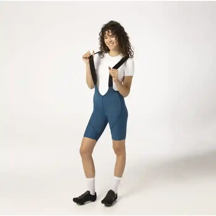AGU Enduro Plus Performance Fietsbroek Kort Blauw Dames