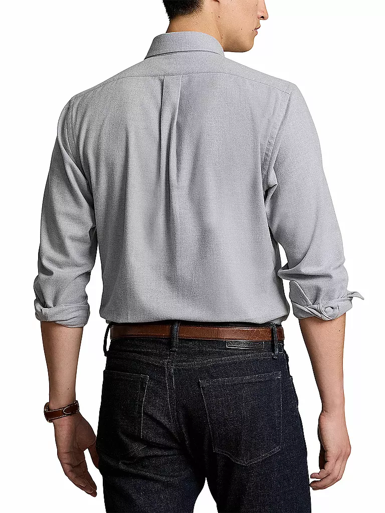 POLO RALPH LAUREN Flanellhemd hellgrau