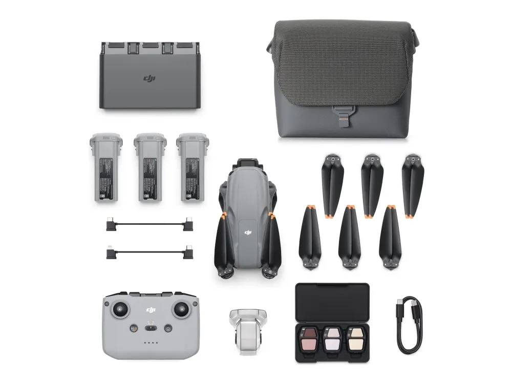 DJI Air 3S Fly More Combo (DJI RC-N3) - Drone - USB