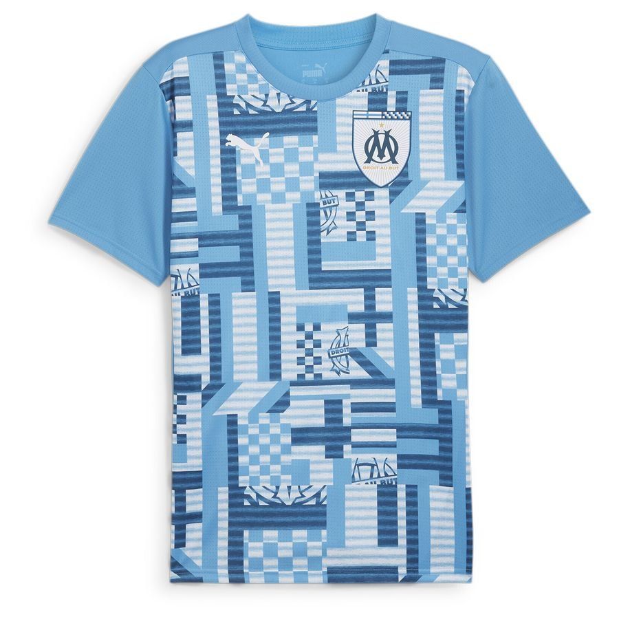 Marseille T-shirt d'Entraînement Avant-Match - Bleu/Ocean Tropic