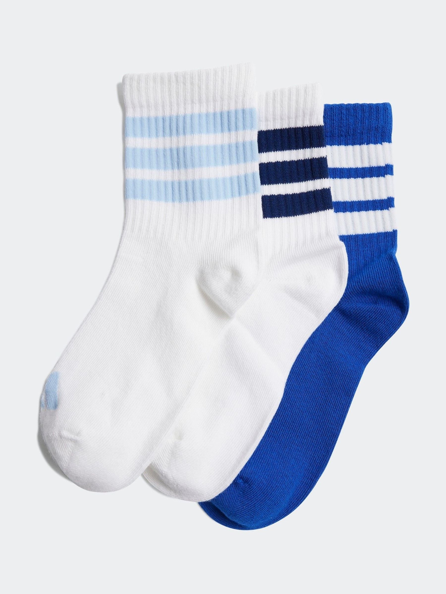 adidas Ribbed 3 Pack Socks