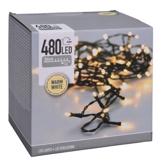 480er LED-Lichterkette - ca. 36 m