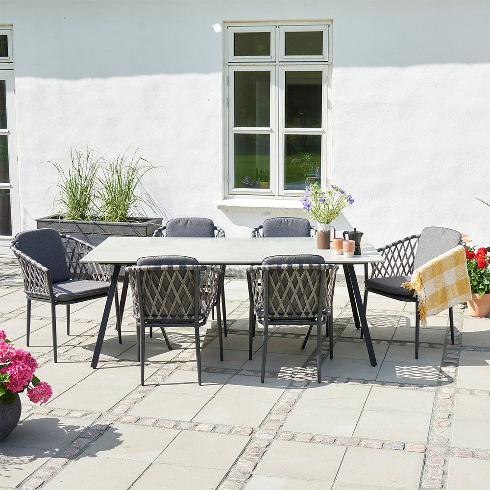 Tuintafel Zola Grijs