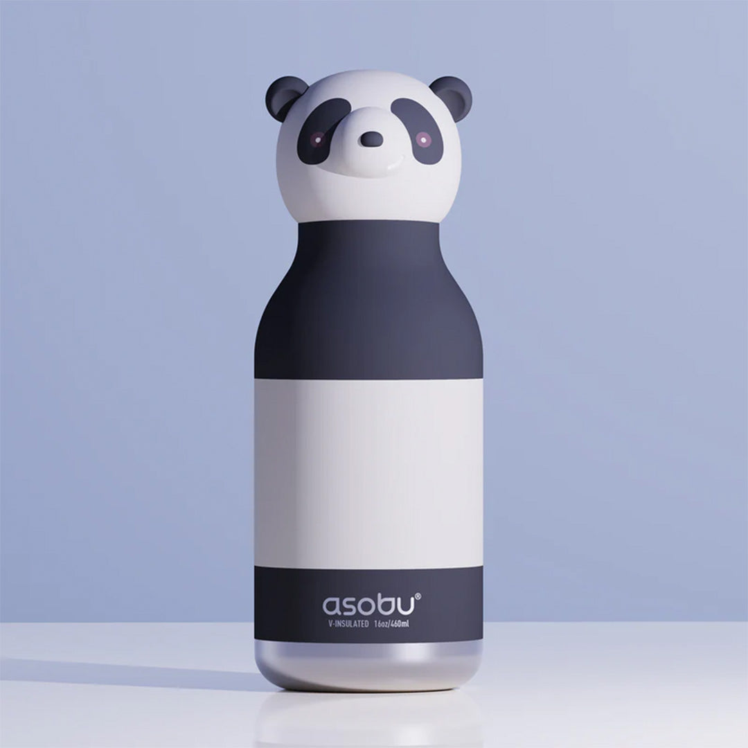 Asobu rvs drinkfles bestie - panda - 460 ml