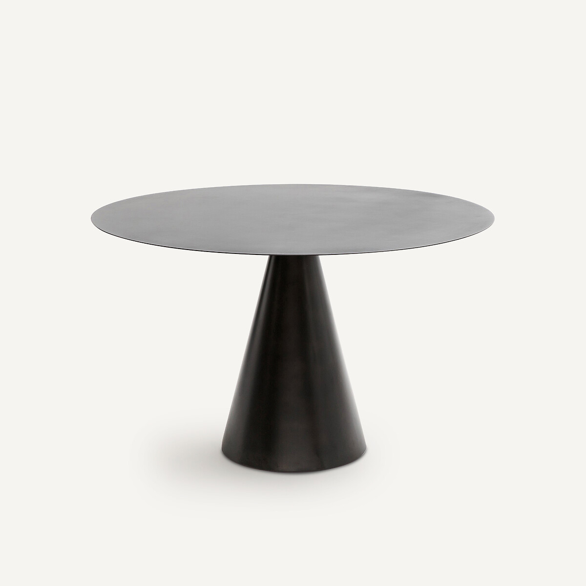 AM.PM<br>Mesa de aço com efeito desgastado, Ø120 cm, Mayra