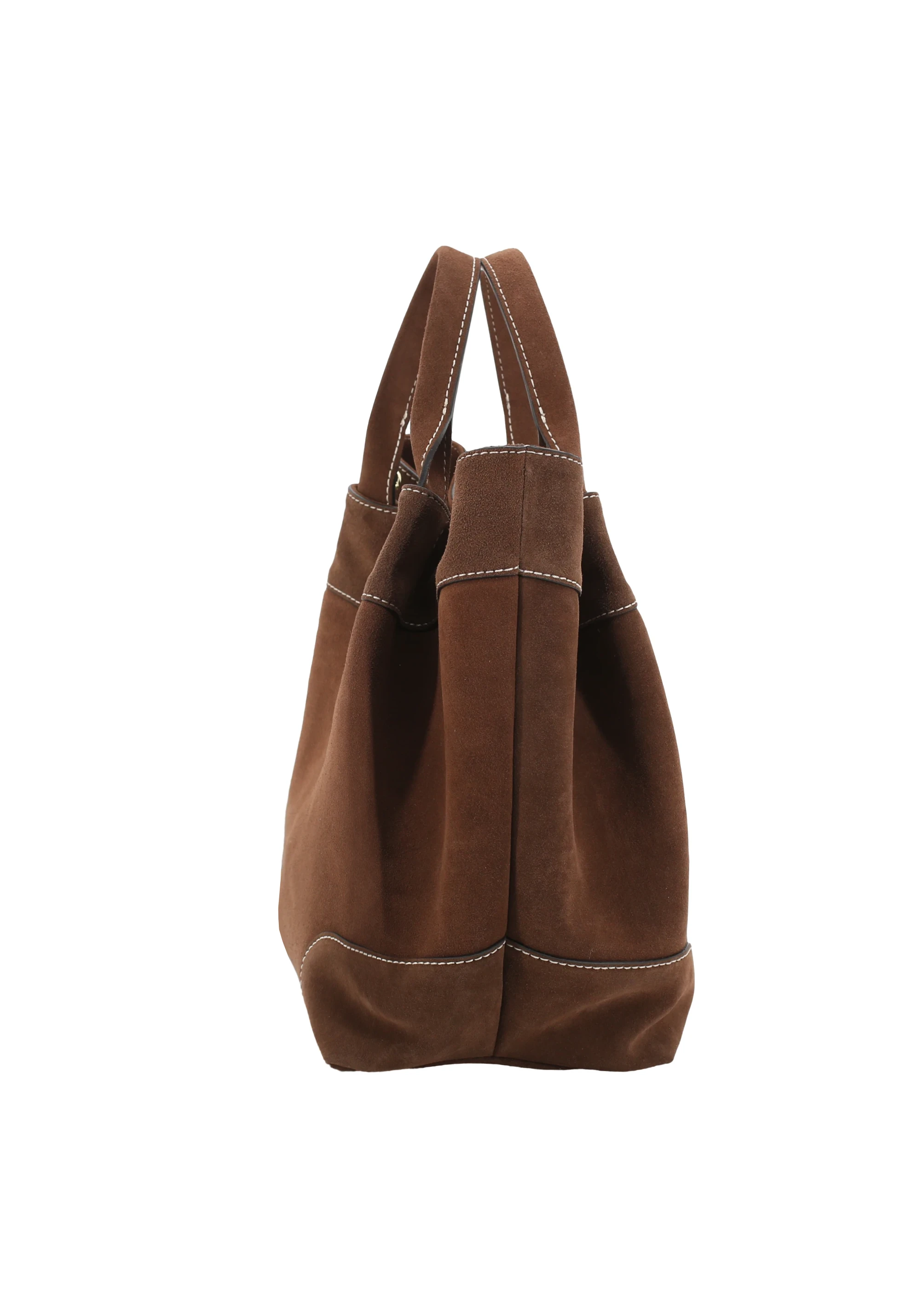 Shopper ESSENTIAL medium Leather Suede Standard