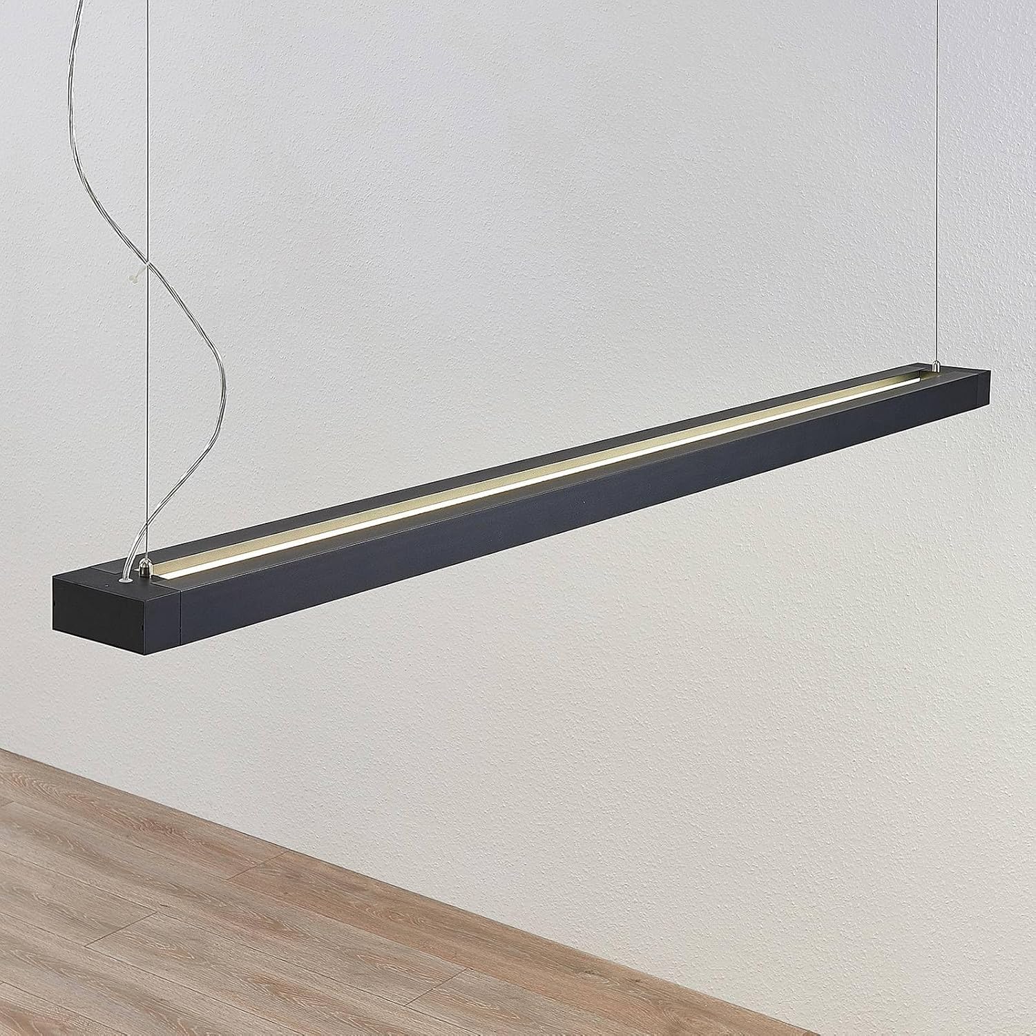 Arcchio LED Pendelleuchte Büro 162 cm, Hängelampe Büroleuchte 4000K Pendellampe Downlight Schreibtisch Hängeleuchte Deckenleuchte Bürolampe