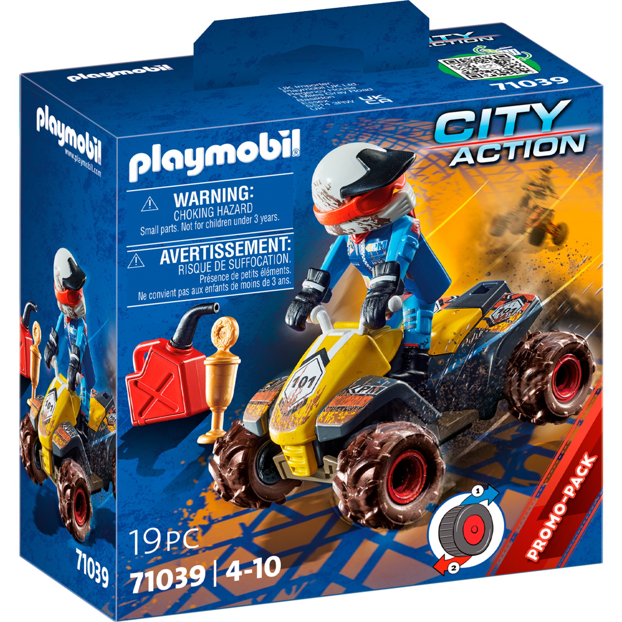 PLAYMOBIL Konstruktionsspielzeug Offroad-Quad