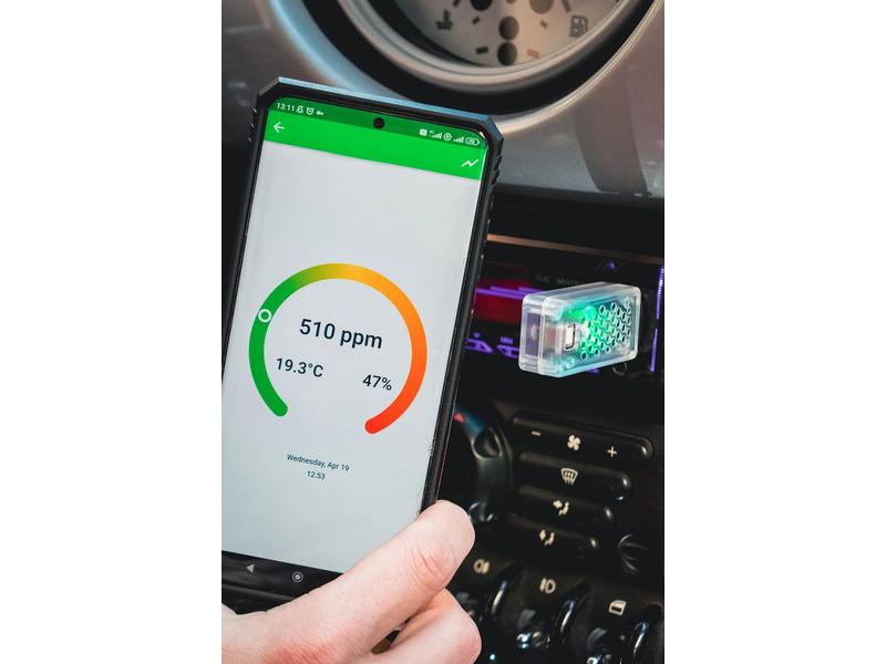 Luxafor CO2 Dongle Wissen, wann es Zeit ist aufzustehen – Erhalten Sie genaue Informationen zur Luftqualität