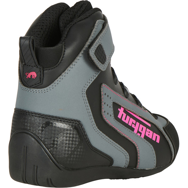 Furygan - Baskets femme V4 Lady Easy D3O Noir / Gris / Rose