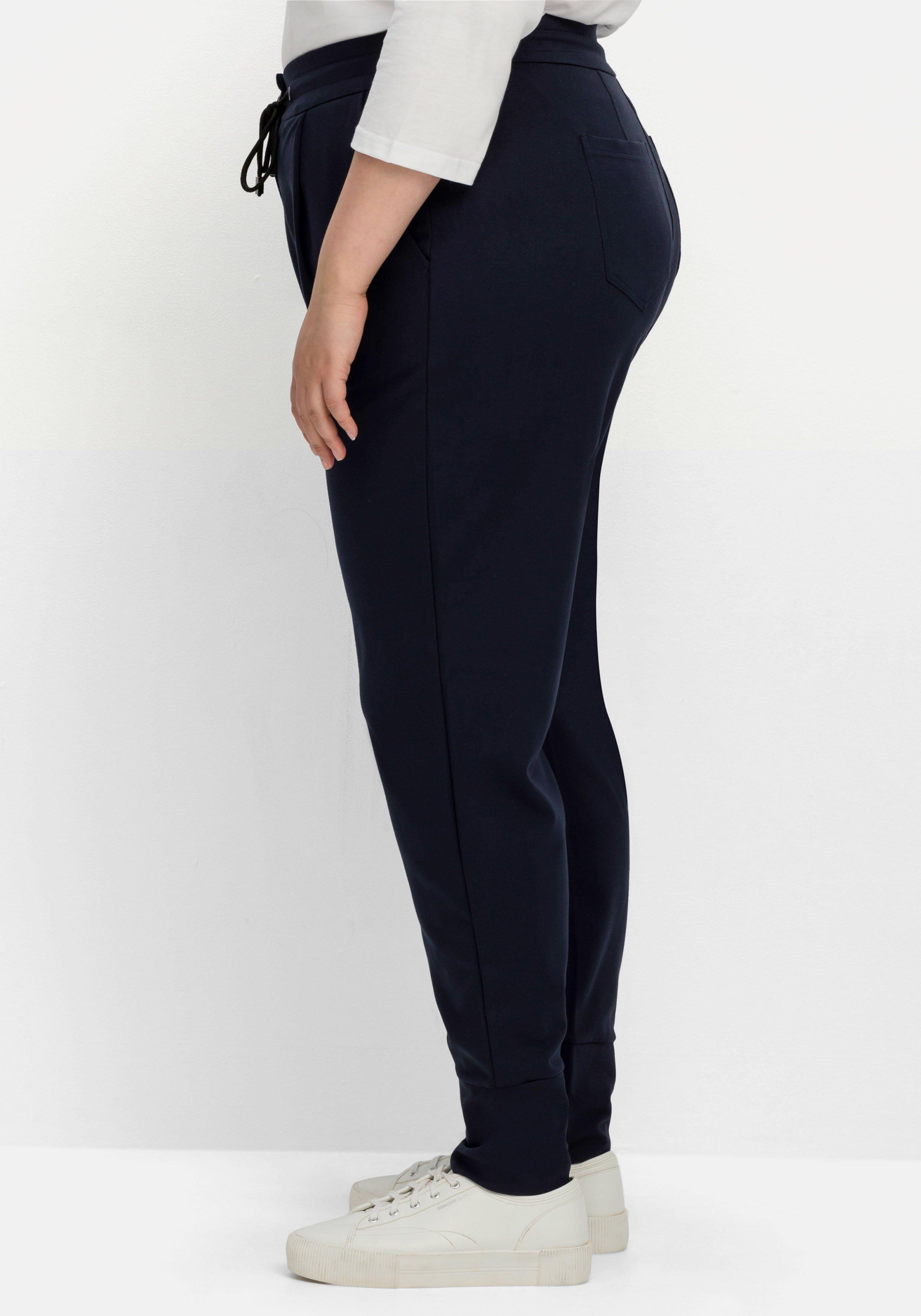 Joggpants mit Schlupfbund, aus Interlock-Qualität