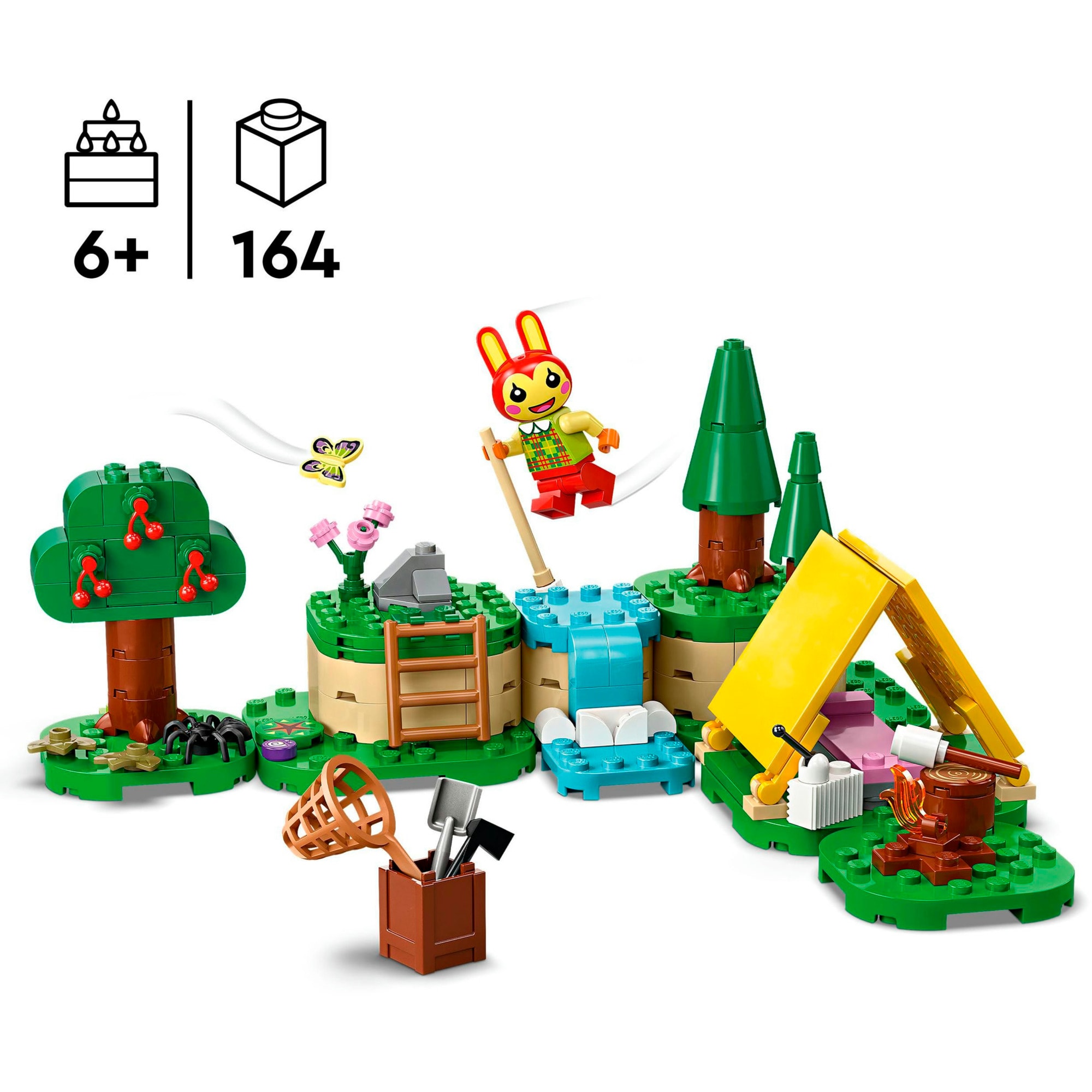 LEGO Konstruktionsspielzeug Animal Crossing Mimmis Outdoor-Spaß