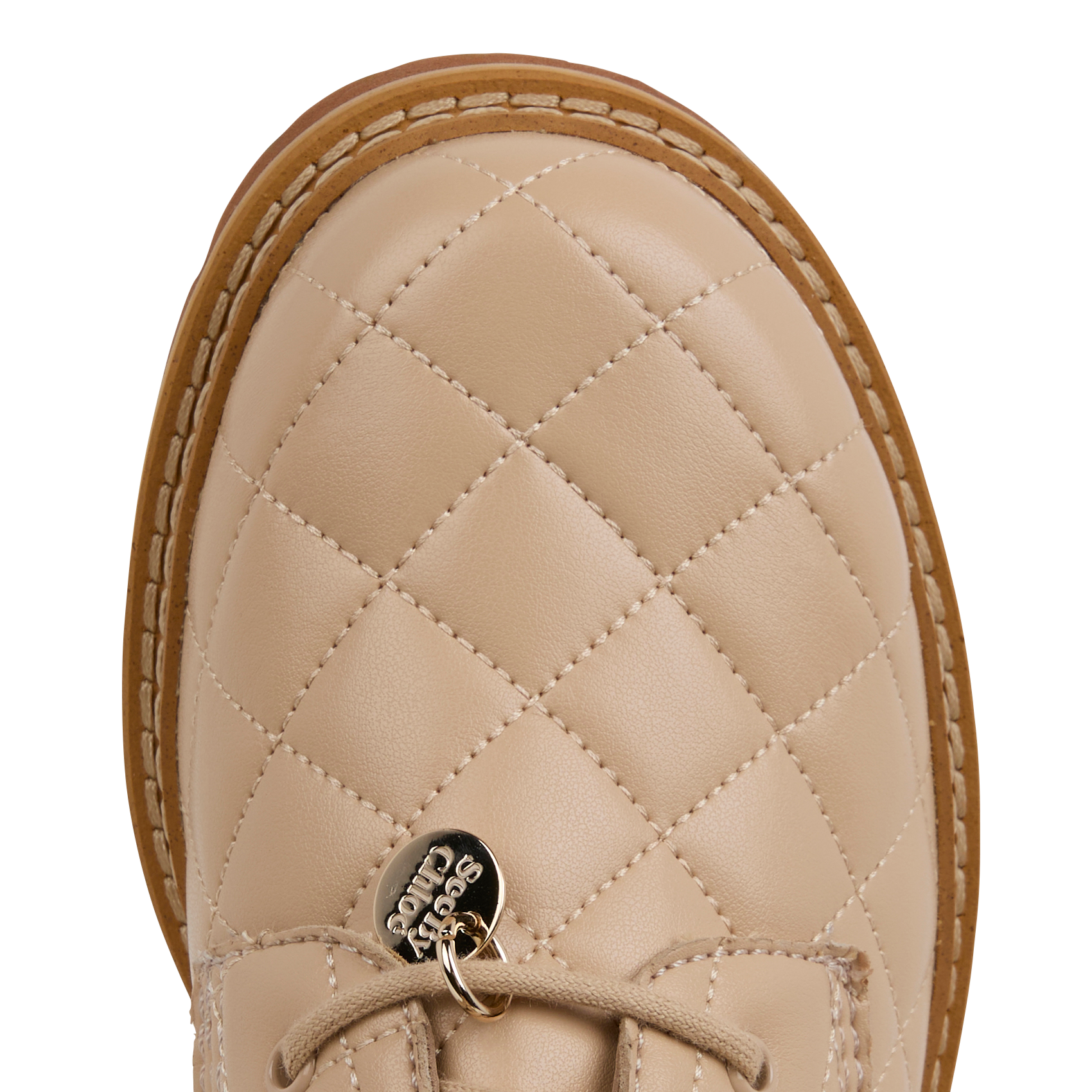 JODIE - Boots en cuir | Beige