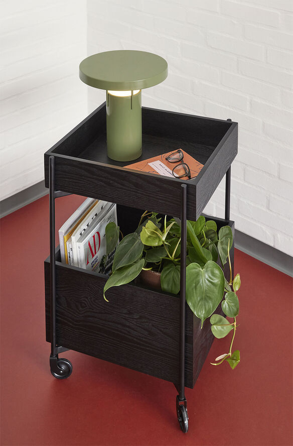 Hübsch Fresh Rullebord Sort Black