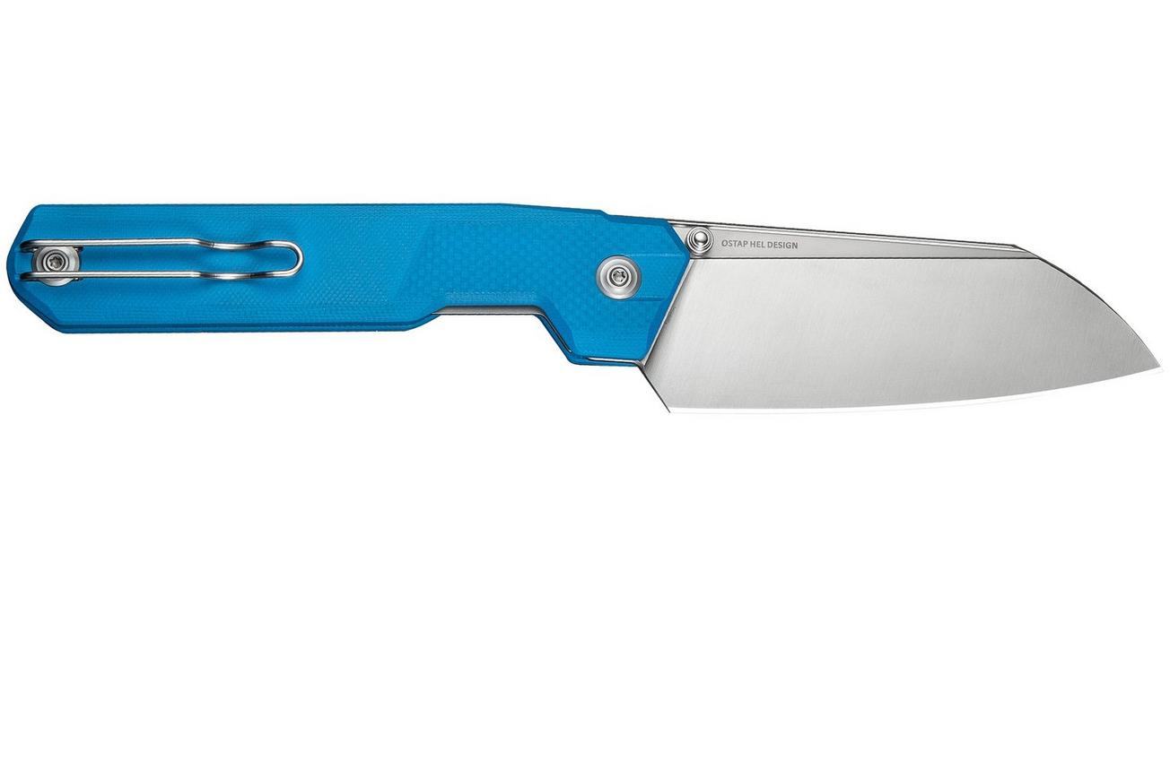 Civivi Hid C23008-5 Satin 14C28N, Blue G10, zakmes, Ostap Hel design