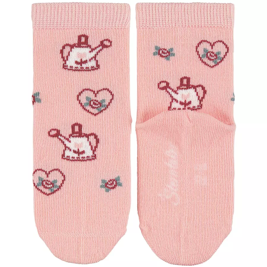 Sterntaler Söckchen 3er-Pack Gießkanne rosa