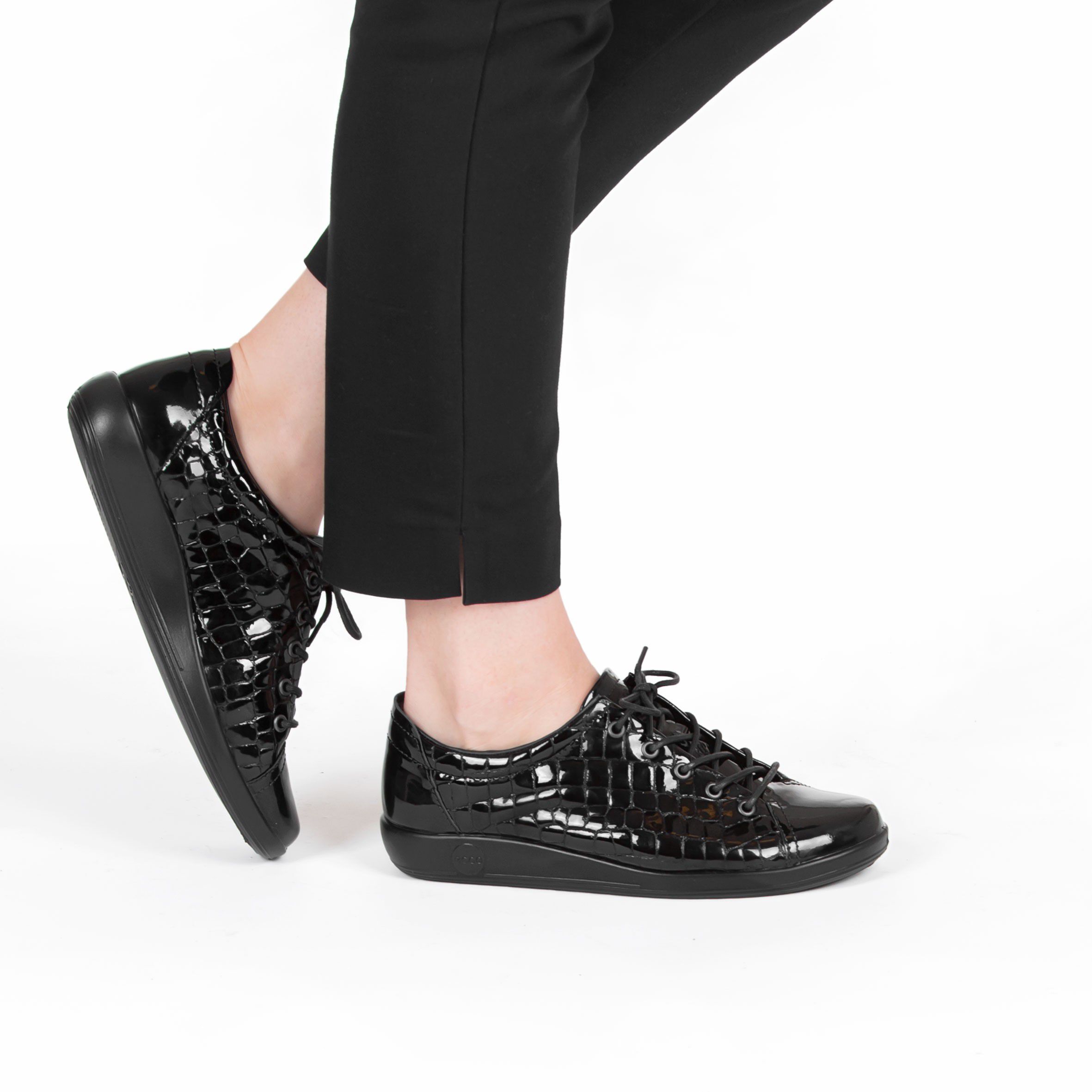 Ecco Soft 2.0 zwartlak