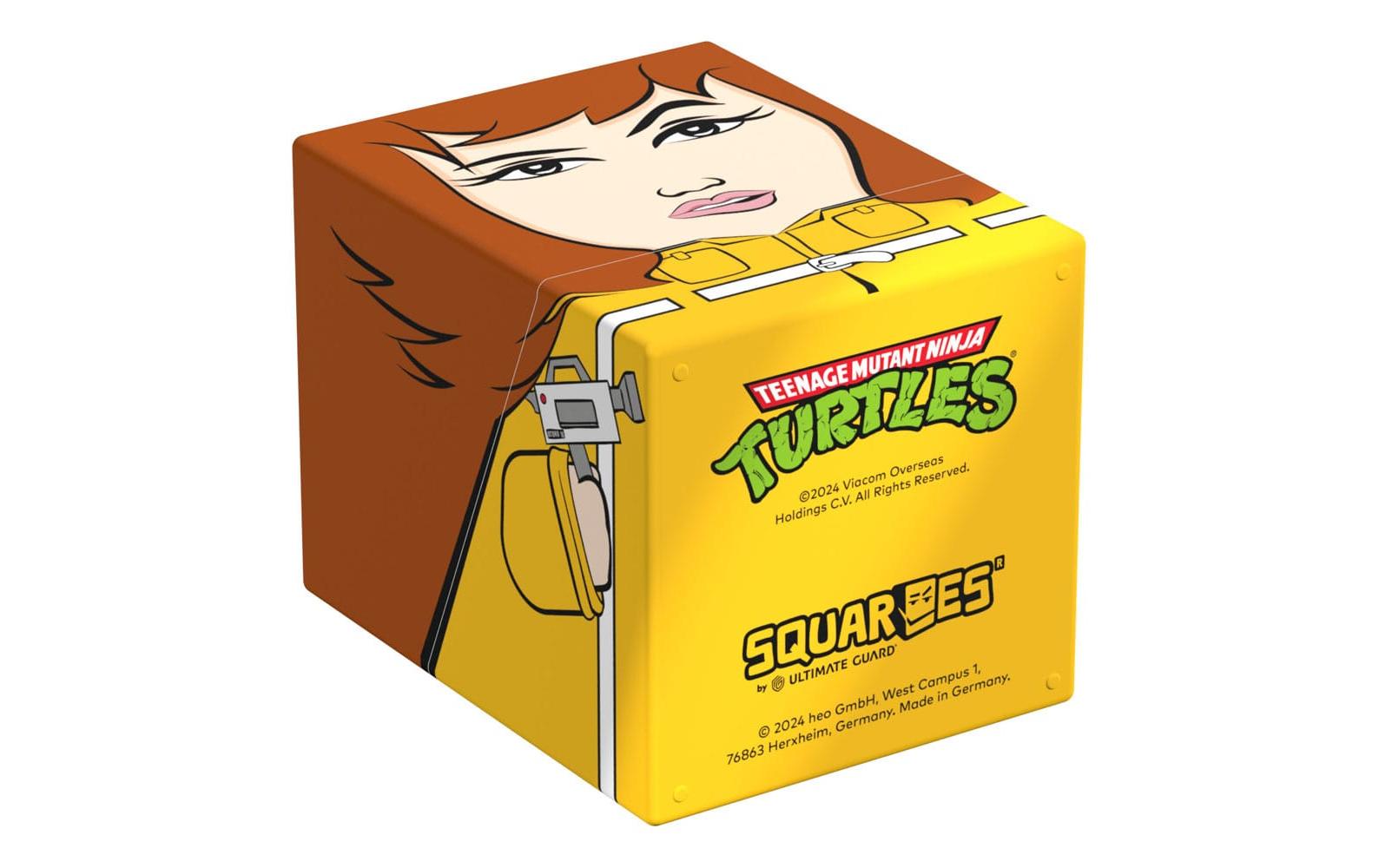 Kartenbox Squaroe TMNT 009 AprilZur Aufbewahrung von Sammelkarten in Standardgrösse
