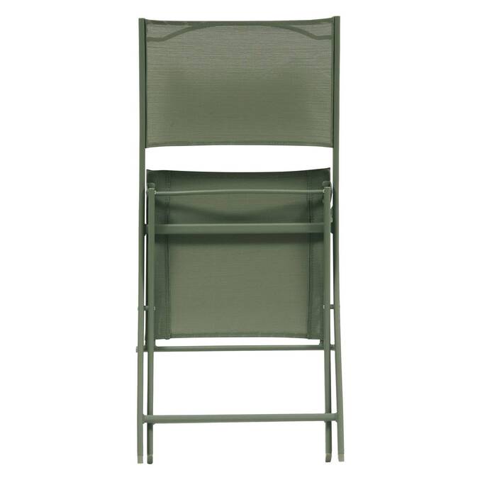 Lot de 4 chaises de jardin pliante MODULA Vert laurier
