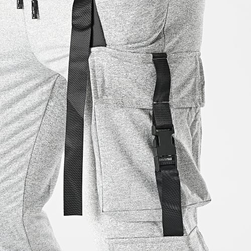 Pantalon Jogging Gris Chiné