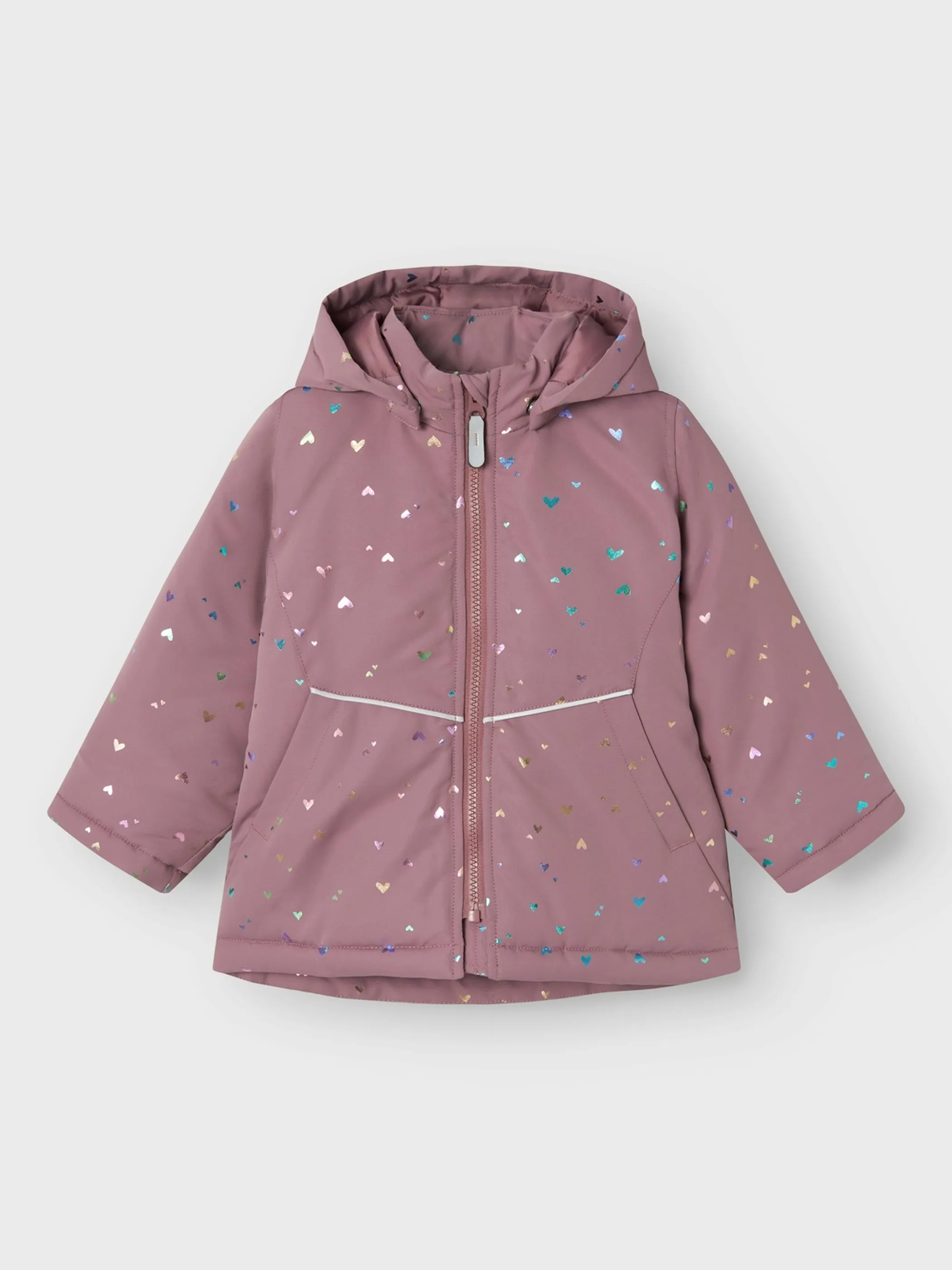 Mädchen Jacke mit Glitzerprint
