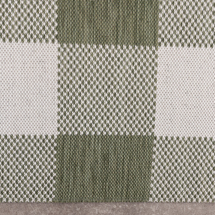 In & Outdoorkleed - Ranch Checkerboard Groen