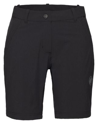 Short de Randonnée Femme Mammut Hiking V Noir