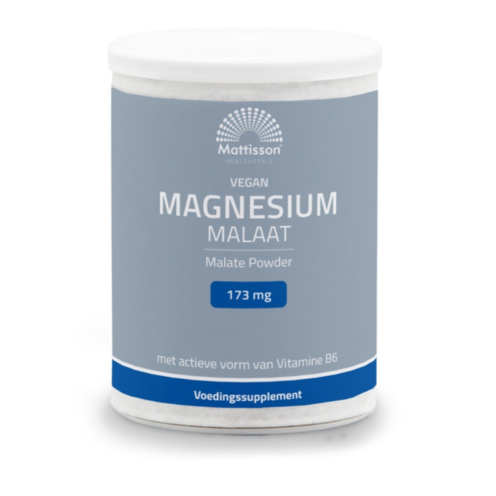 2x Mattisson Magnesium Malaat Poeder200 gr