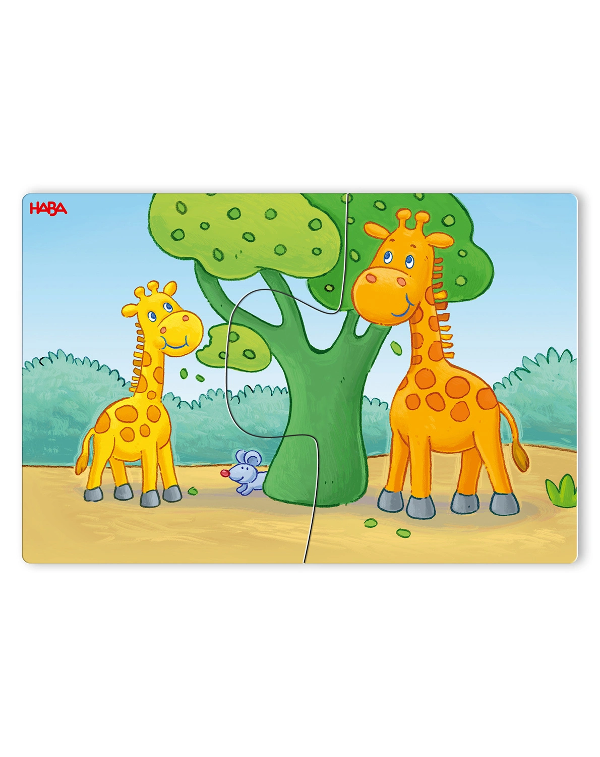 Puzzle WILDE TIERE 10x2-teilig