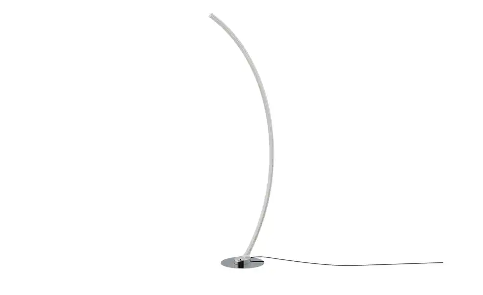 KHG LED-Stehleuchte, chrom mit Farbwechsler