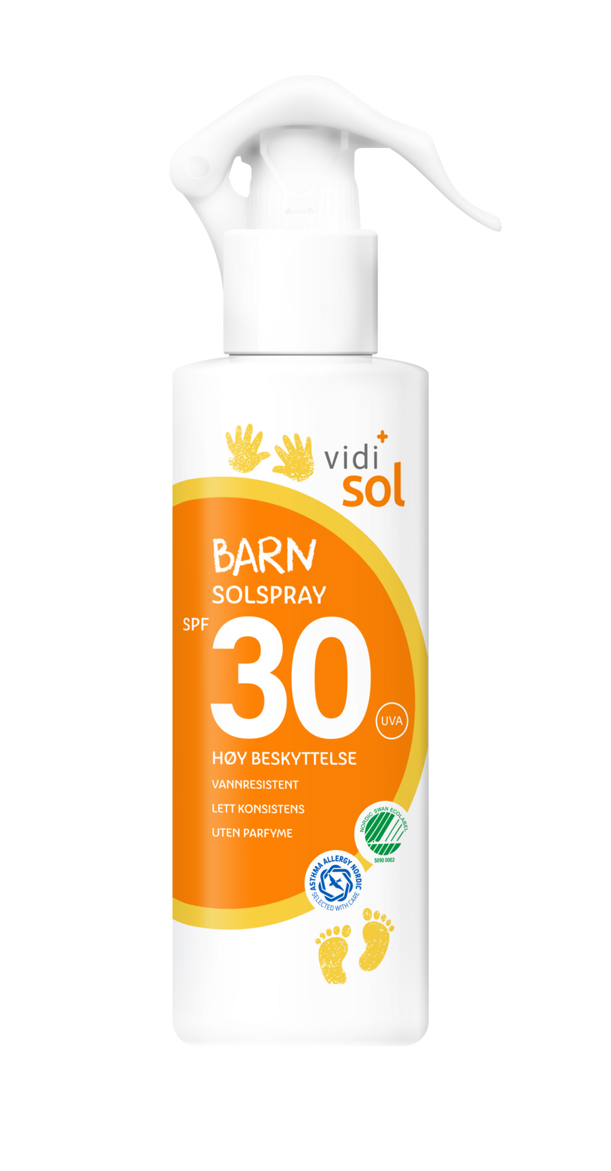 Vidi solspray til barn SPF30 200 ml