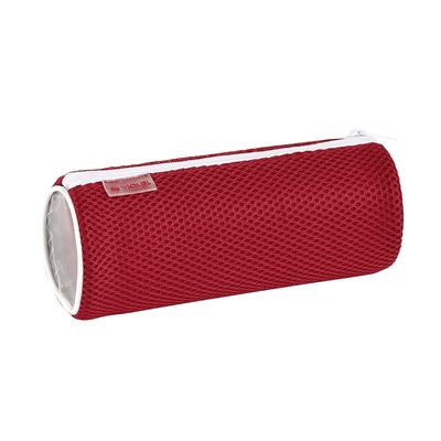 Trousse ronde Sporty - 1 compartiment - rouge - Viquel