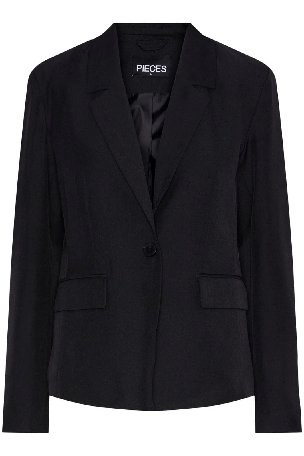 Pieces Pcsimone Ls Fitted Blazer 4396296 black