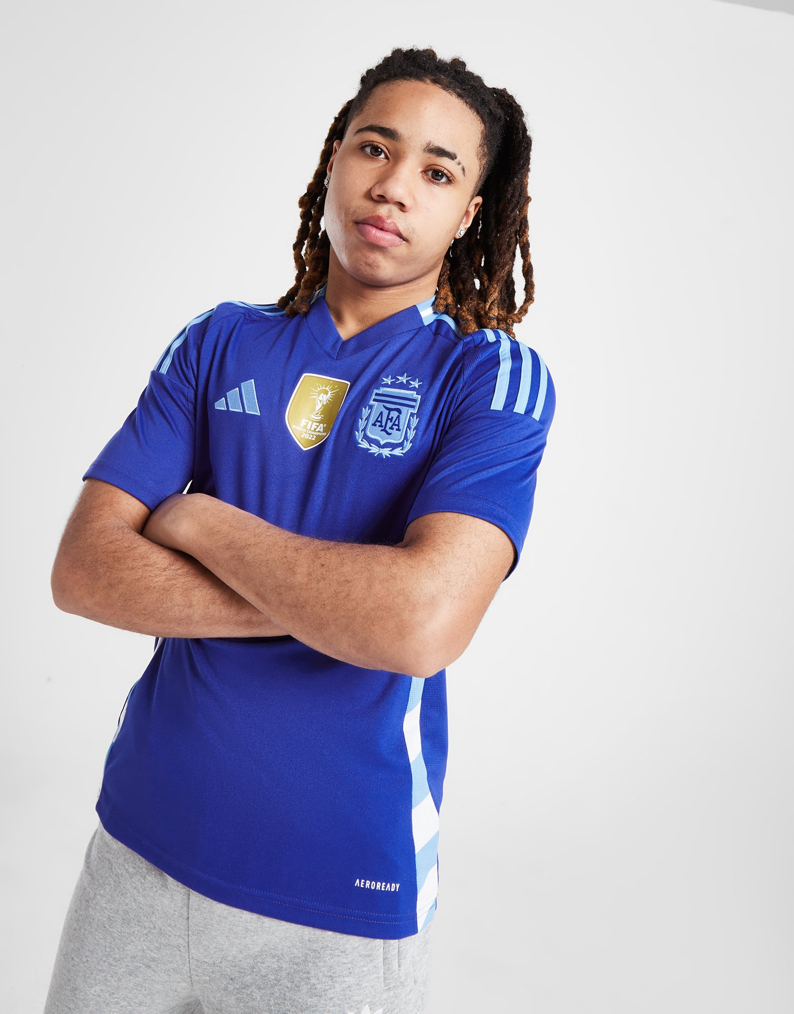 adidas Maillot Extérieur Argentine 24 Enfants