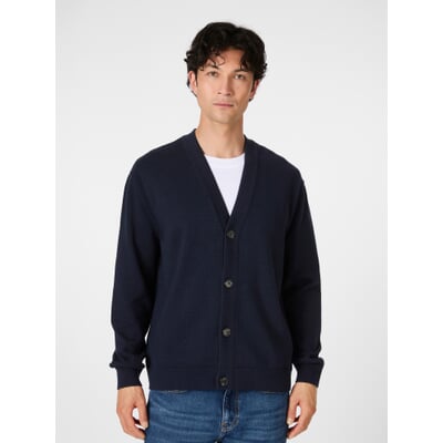 Herren-Strickjacke, Navy