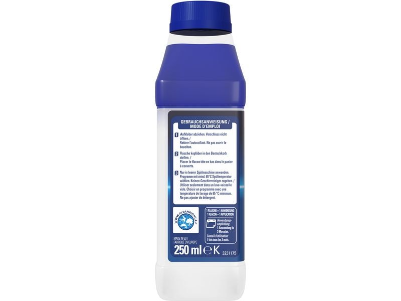 Finish Spülmaschinenpflege Maschinentiefenreiniger 250 ml Reinigungsmittel für die Geschirrspülmaschine