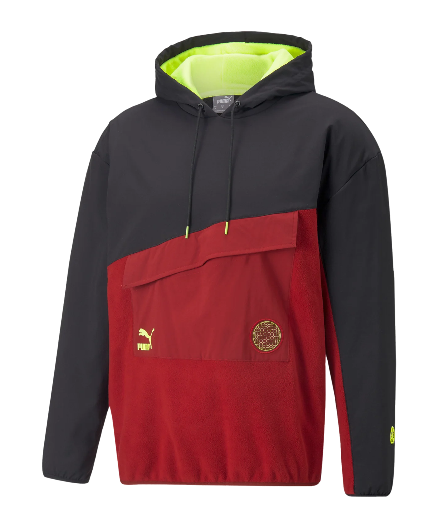 PUMA BVB Dortmund ftblStatement Winterized Hoody Rot F011
