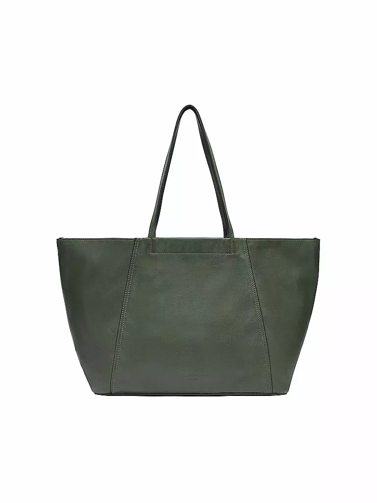 LIEBESKIND BERLIN Ledertasche - Shopper CHUDY Large dunkelgrün
