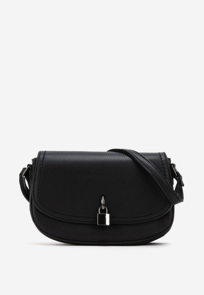 Sac bandoulière femme noire Arieonna